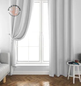 how to hang curtains on corner windows